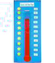 Thermometer/Goal Gauge Pocket Chart