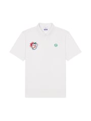 Monte Carlo Graphic Polo Shirt- Off White