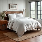 Chic Scallop Edge Comforter Set, Choose Your Size