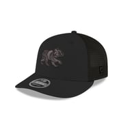 Chicago Cubs New Era Low Profile 9FIFTY Walking Bear Black Adjustable Hat
