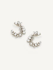 Lupe Crescent Studs