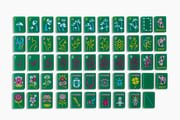 The Lucky Line: Jade Green 2.0 Mahjong Tiles