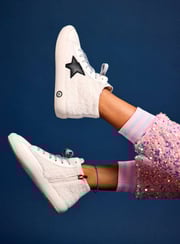 Sherpa Star High Top Sneakers