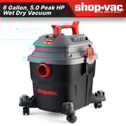 Shop-Vac 6 Gallon 5.0 Peak HP Wet/Dry Vacuum