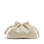 The Elevated Clutch In Cream