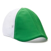 The Shamrock Trucker Boston Scally Cap - Kelly Green with White