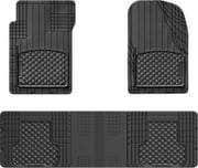 Weathertech® 11AVMOTHSB Universal Front and Rear Floor Mats, Black, Rubberized Thermoplastic, Front (27 in. Length x 19 in. Width), Rear (16 in. Length x 56 in. Width), Trim To Fit