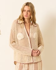 Emery Nautilus Crochet Shirt