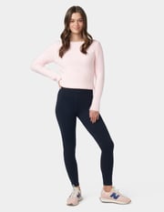 Wide Waistband Blackout Cotton Leggings