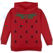 Halloween Strawberry Costume Red Toddler Hoodie
