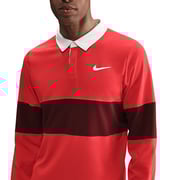 Men`s Paris Court Dri-FIT Advantage Slam Long Sleeve Tennis Polo