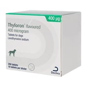 Thyforon® Flavoured Tablets for Dogs 400 micrograms
