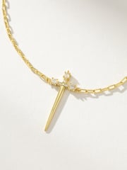 Golden Sword Necklace