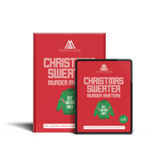 Office Christmas Sweater Party Murder Mystery Game Kit