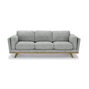 Macadamia Sofa Fabric in Pebble Grey 90"