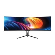 Westinghouse - 49in 3840x1080 Curved Gaming Monitor, 144Hz, HDMI/DPx2, Spkrs