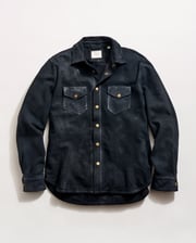 Savoy Waxed Suede Workshirt