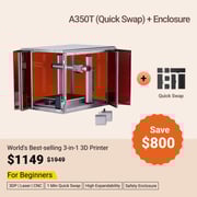 Snapmaker 2.0 Modular 3-in-1 3D Printer A350T