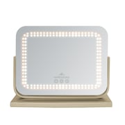 Allura Tri-Tone LED Makeup Mirror with Bluetooth Speakers