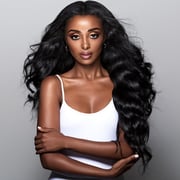Raw LAO Wavy HD Lace Front Wig