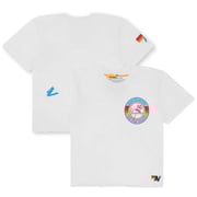 New York Yankees Aviator Nation x MLB Women's Cropped Boyfriend Tri-Blend T-Shirt - White