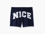 Slim Fit Boxer ~ Navy - "NICE"