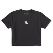 Women's Bert's Smile Moon Short Sleeve Crusher Boxy Tee