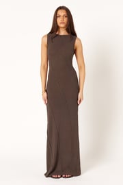 MAYE REVERSIBLE MAXI DRESS