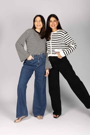 THE LENNY JEAN - MID BLUE DENIM