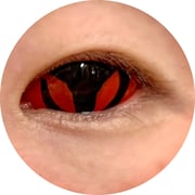 Sweety Sclera Contacts Kakashi / Obito Mangekyou Sharingan (1 lens/pack)