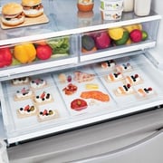 LG 28 CF French Door, Ice and Water with Single Ice