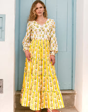 Buttercup Stripe Rah Rah Skirt