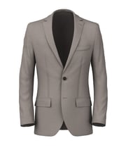 Blazer Flanelle Cachemire Beige