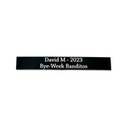 Laser Engraved Plaques (Belt Mid-Plate)