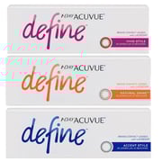 Acuvue 1Day New Define (30pcs) Daily / Natural Shine / Vivid Style / Accent Style Colored Contacts Lenses