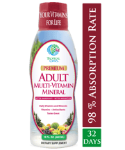 Tropical Oasis Adult Multi Vitamin and Mineral Liquid Supplement ,16 fl oz, 32 servings