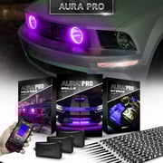 AURA 5th gen (S197) Mustang Bundle: RGB Halo O rings + Grille + Interior w- Bluetooth