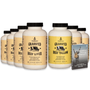 Grass Fed Beef Liver Buy 4 Get 2 (Plus Free Tallow) (VIP)