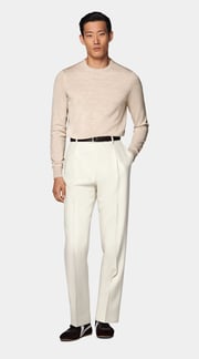 Sand Merino Crewneck