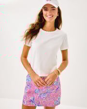 Clairmont Crochet Trimmed Knit Top