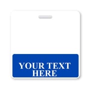 Custom Printed Badge Buddy Horizontal (Standard Size)