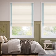 Casabella Border Roman Shades
