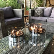 Balcony Table Top Fire Pit Indoor / Outdoor
