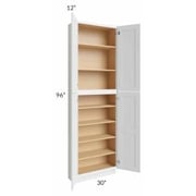 Midtown White Shaker 30x12x96 Pantry Cabinet