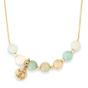 7 Days Tracker Necklace - Turquoise and Gold