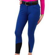 Tailored Sportsman Ladies Mid-Rise Full Zip Silicone Patch Boot Sock Breech