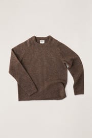 Scramble Crew Knit Brown