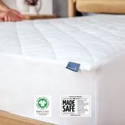 Organic Quilted Mattress Protector Pad for Kids - Waterproof