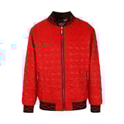 COOGI LINK QUILT (REVERSIBLE TO HERITAGE PRINT) SATIN JACKET