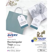 Template for Avery 22802 Printable Tags with Strings 2" x 3-1/2" | Avery.com
